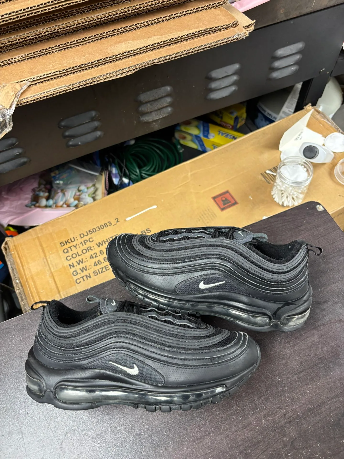 Air Max 97 Black GS thumbnail