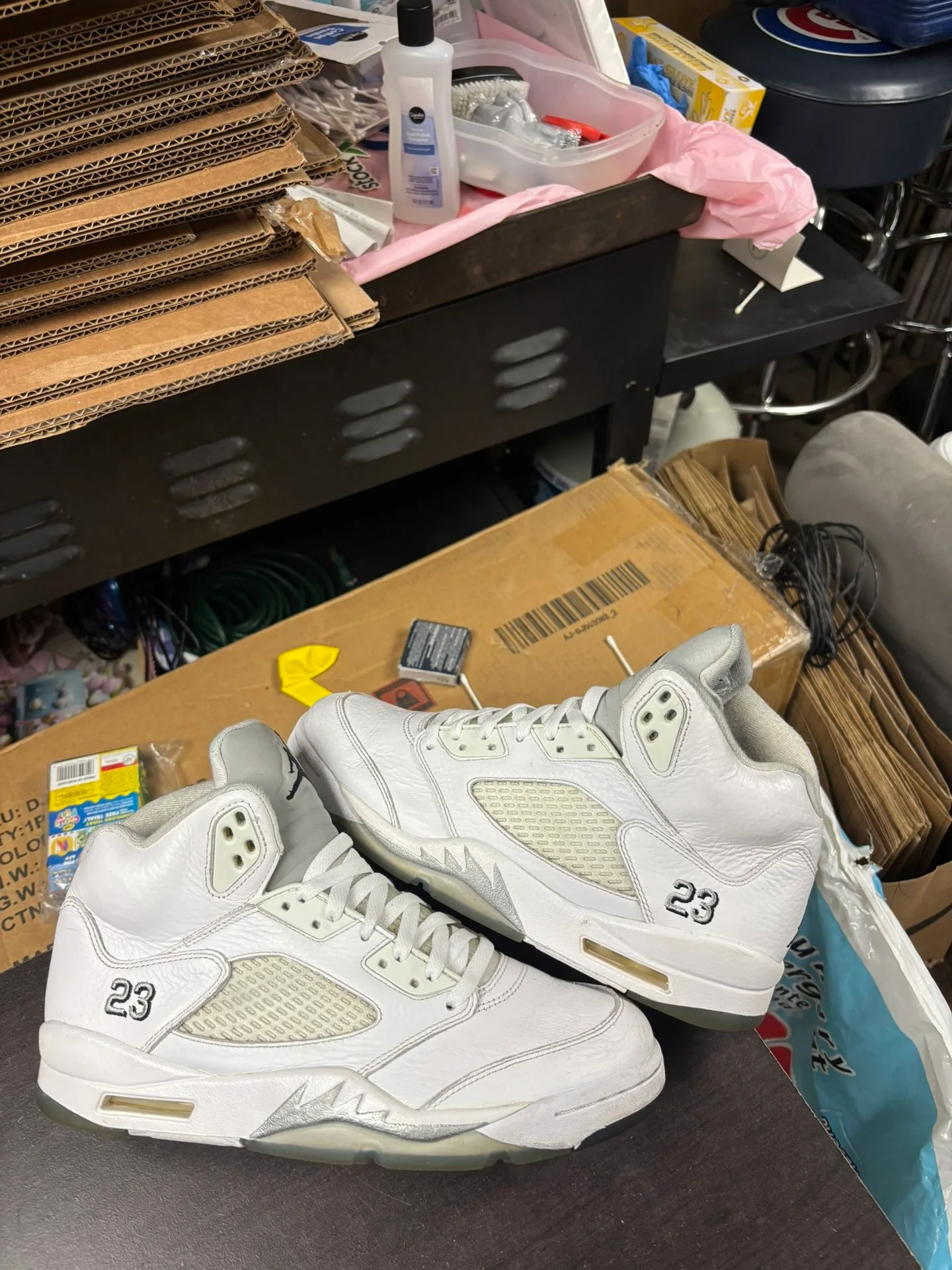 Air Jordan 5 White Metallic thumbnail