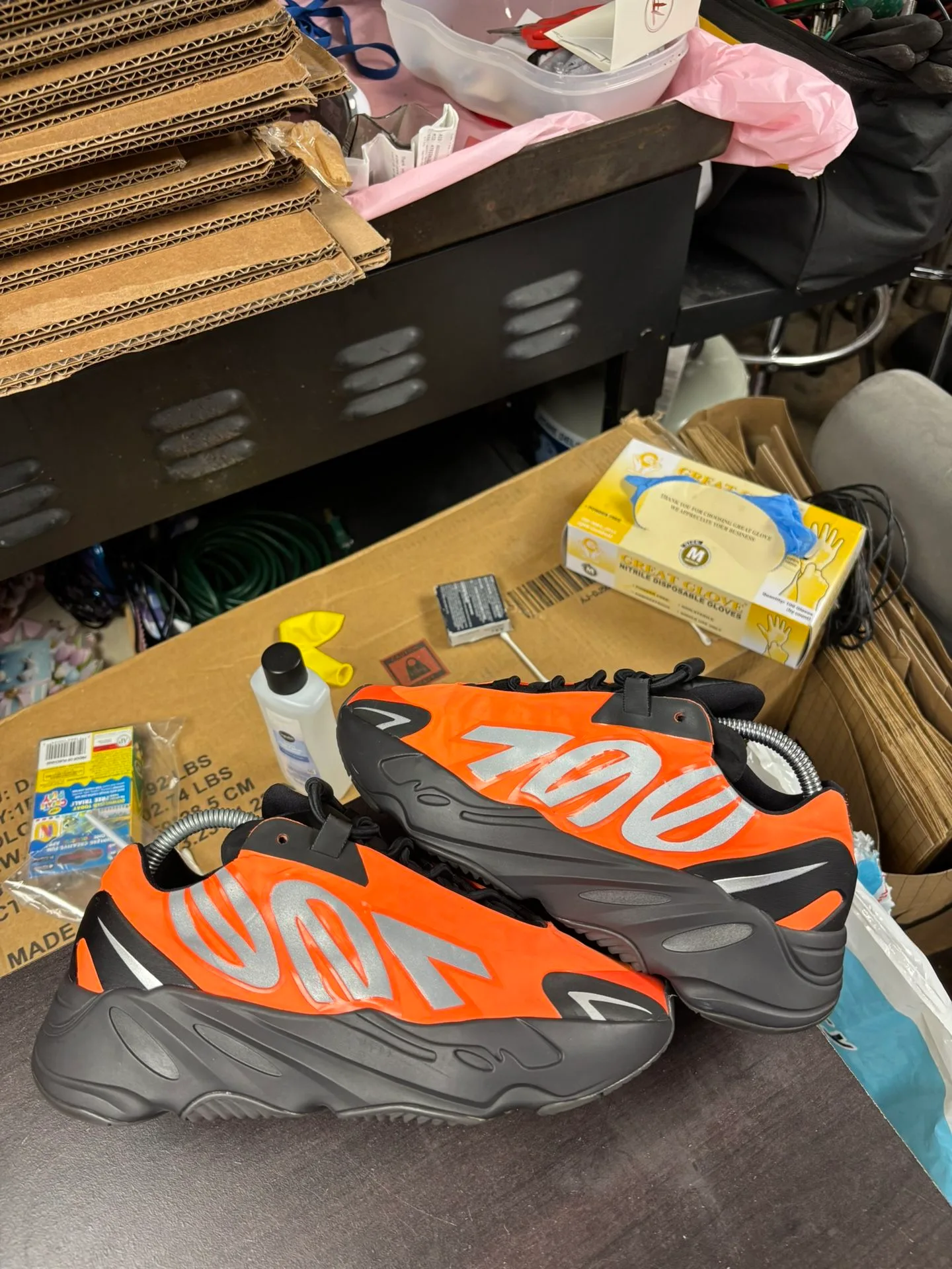 Adidas Yeezy 700 MNVN Orange thumbnail