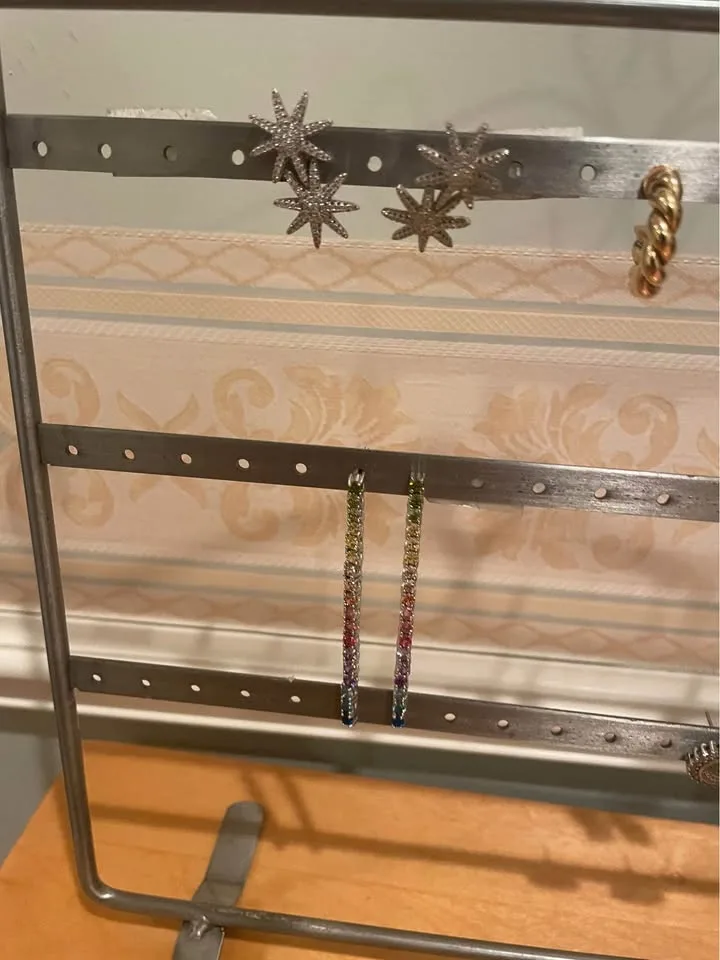 Earrings display and organizer image indicator(3)