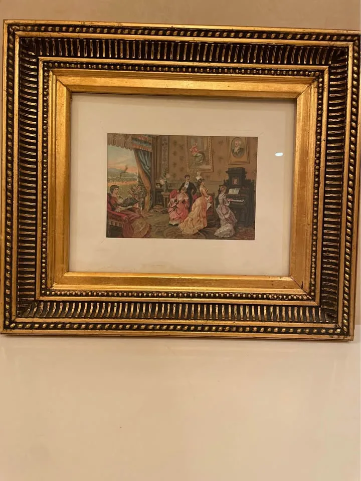 Pair of old world prints image indicator(3)