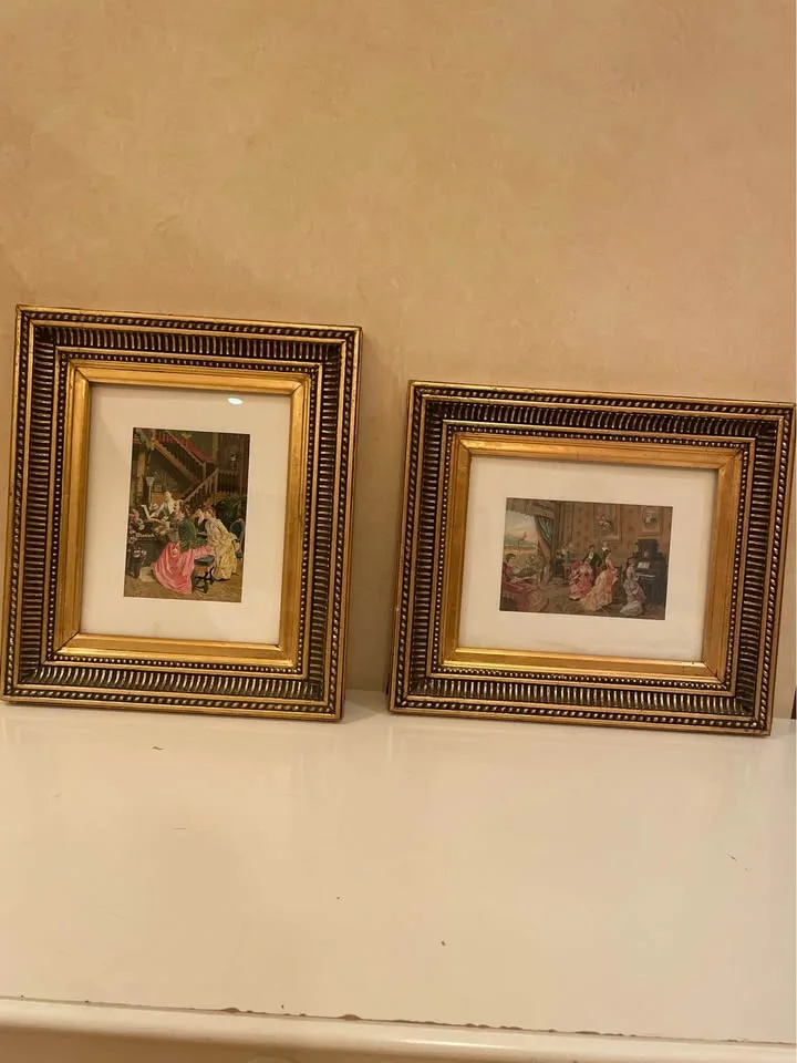 Pair of old world prints image indicator(6)