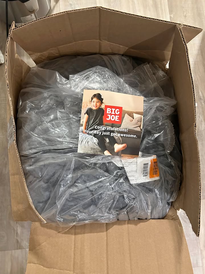 Plush Bean Bag Chair - photo 4