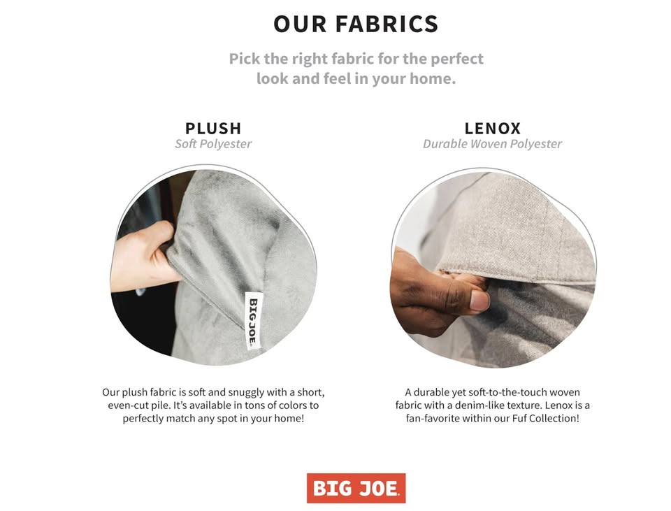 Plush Bean Bag Chair - photo 3