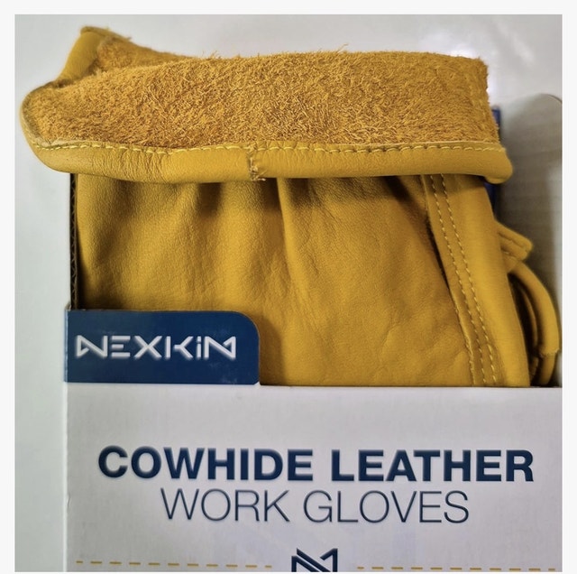 Brand New Nexkin Leather Work Gloves - photo 3