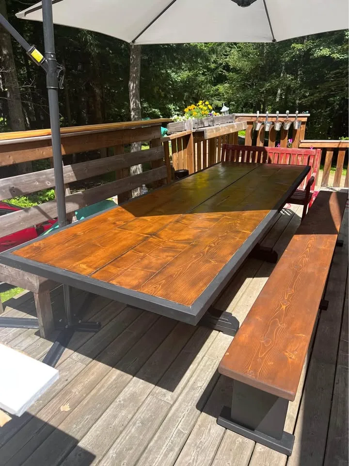 Custom outdoor dining Table image indicator(2)