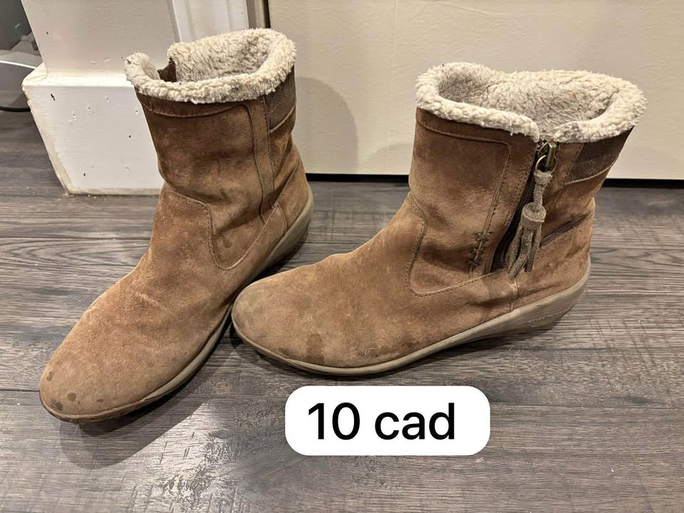 Boots woman and girl