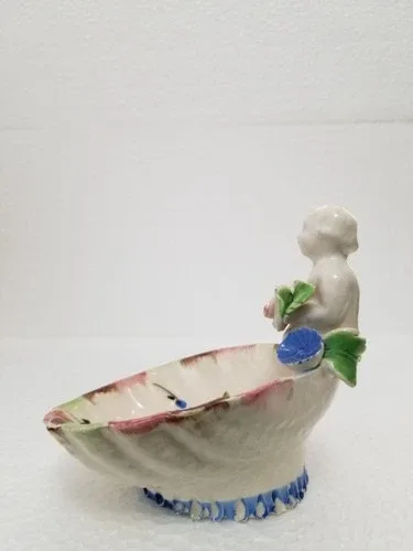 Vintage Italian Majolica Ring Dish image indicator(3)