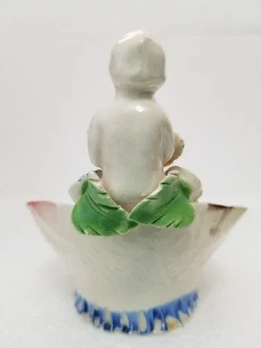 Vintage Italian Majolica Ring Dish image indicator(4)