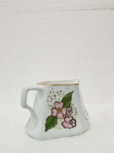 Vintage MZ Altrohlau Porcelain creamer/Handpainted and Signed/Ex image indicator(3)