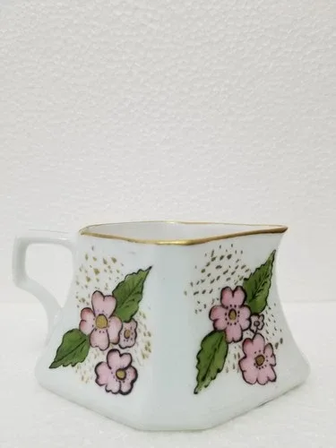 Vintage MZ Altrohlau Porcelain creamer/Handpainted and Signed/Ex image indicator(4)