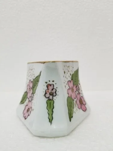 Vintage MZ Altrohlau Porcelain creamer/Handpainted and Signed/Ex image indicator(5)