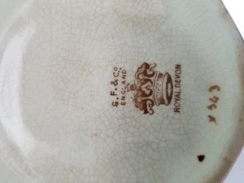 Antique Royal Devon Sugar Bowl image indicator(9)