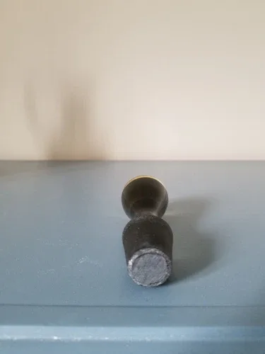 Vintage Bohemian Glass Mid-Century Decanter set Gold/silver image indicator(9)