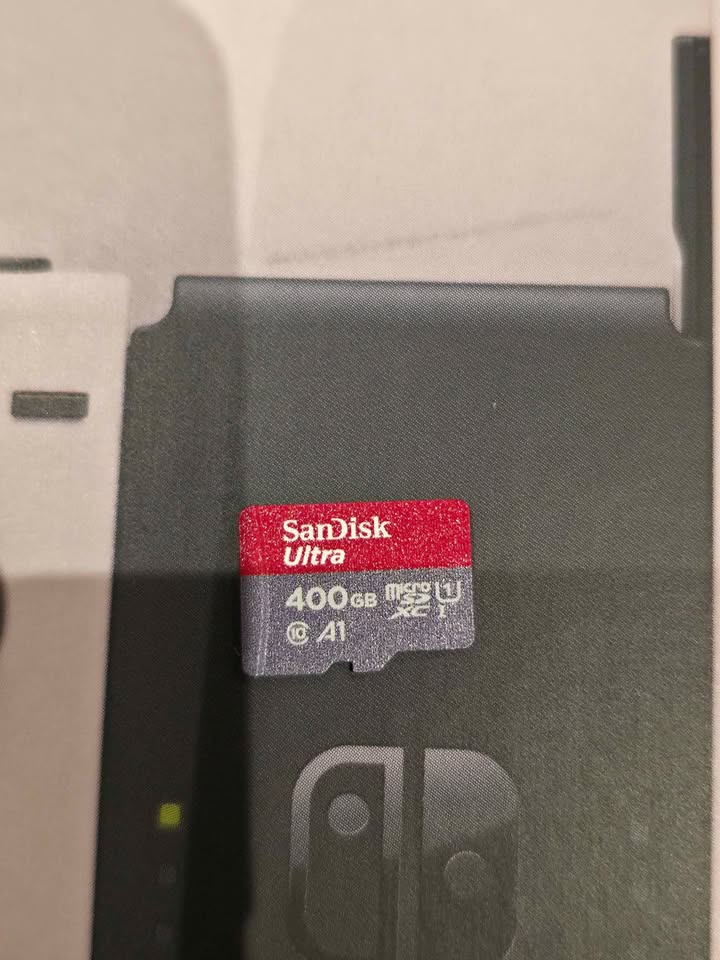 Nintendo Switch OLED (CIB) + 400 GB SanDisk MicroSD - photo 4
