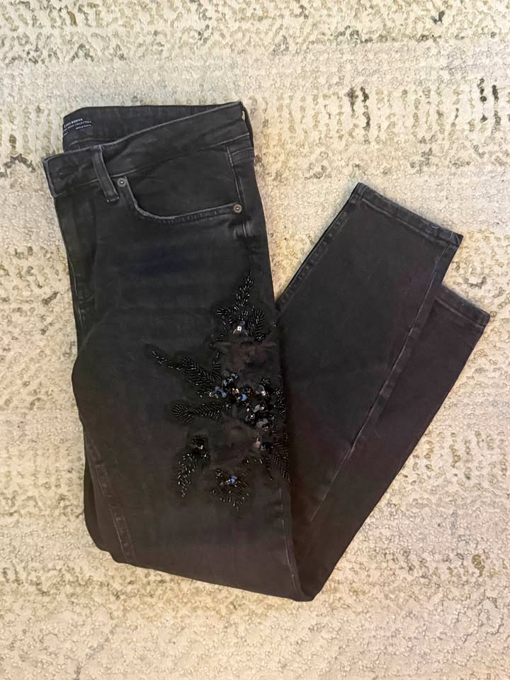 Zara Decal Jeans