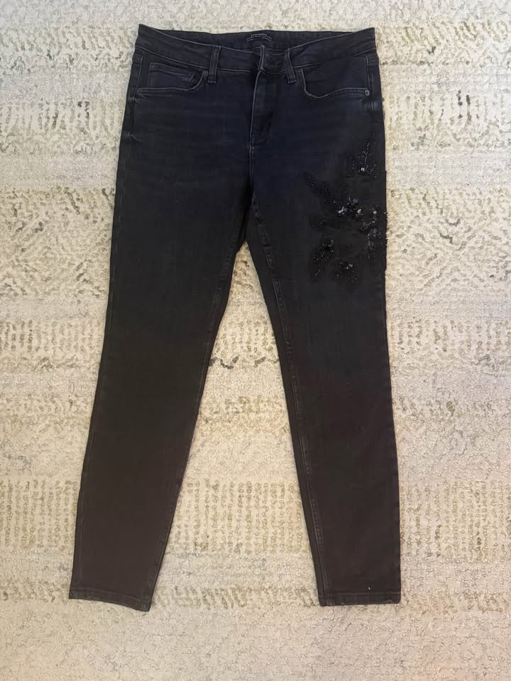 Zara Decal Jeans - photo 3