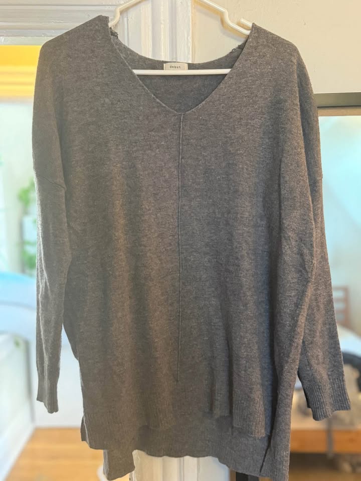 Soft Gray Sweater - photo 3