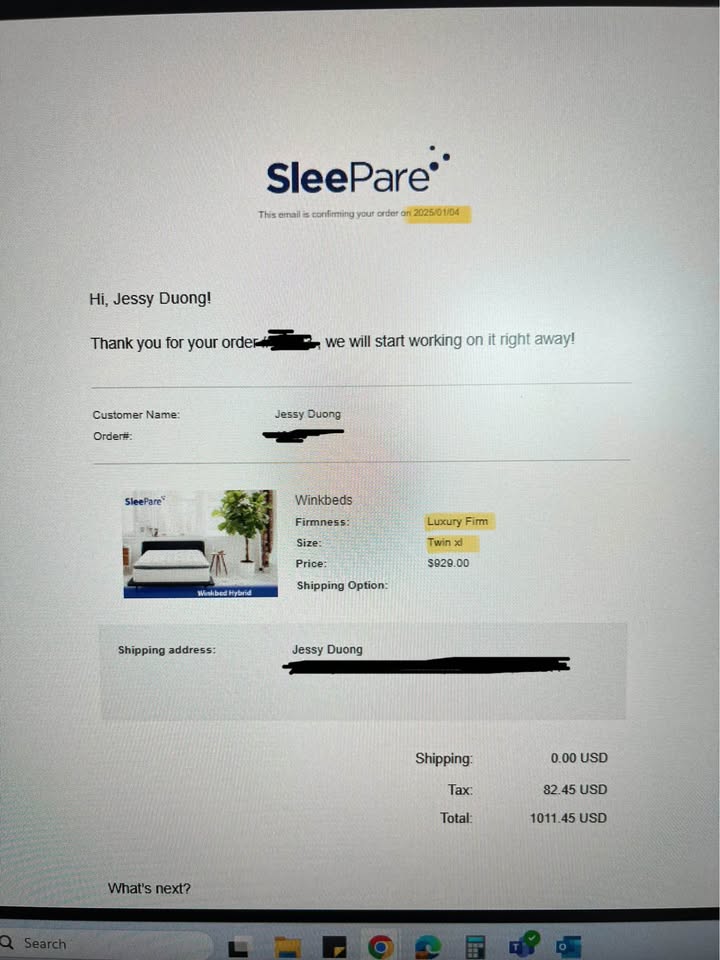 Twin XL Winkbed Mattress - photo 2