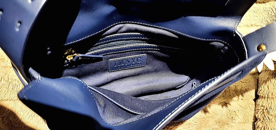 Royal Blue Suede Crossbody Bag - Isaac Mizrahi - photo 5