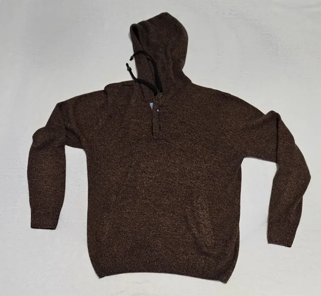BRAND NEW Men's Hoodie (X-Large - Brown) thumbnail