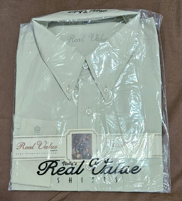 BRAND NEW Men's Formal Long Sleeve Shirt (XL) thumbnail