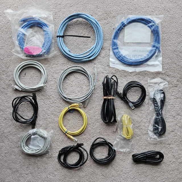 Cat 5 Ethernet Cables - 15 Qty - $10 each thumbnail