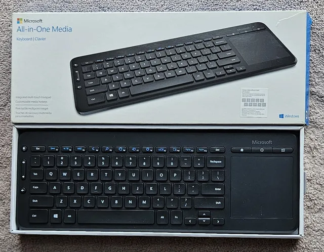 BRAND NEW Microsoft All-in-One Media Keyboard thumbnail