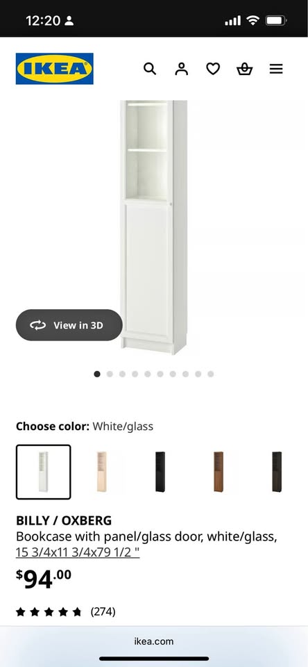BILLY/OXBERG IKEA Bookcase