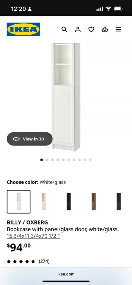 BILLY/OXBERG IKEA Bookcase