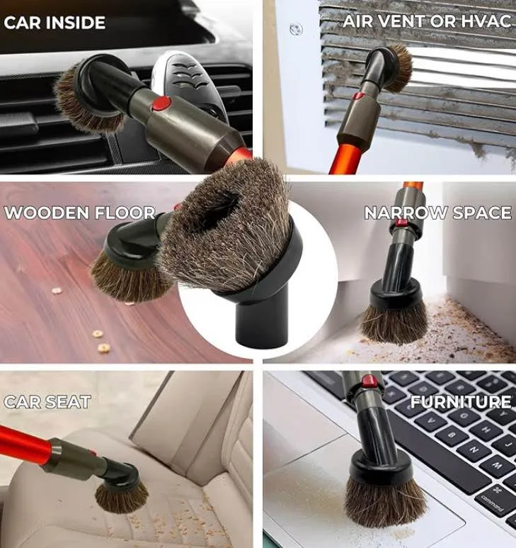 VACEXT Round Dust Brush for Dyson CY22 CY23 Cinetic Big Ball image indicator(7)