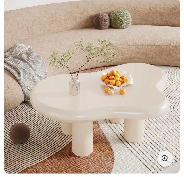 Cloud-Shaped Coffee Table, Modern Center Table - photo 3