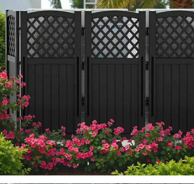 49.5 in. Polypropylene Garden Fence