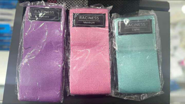 Resistant Bands Set (Light, Medium, High)