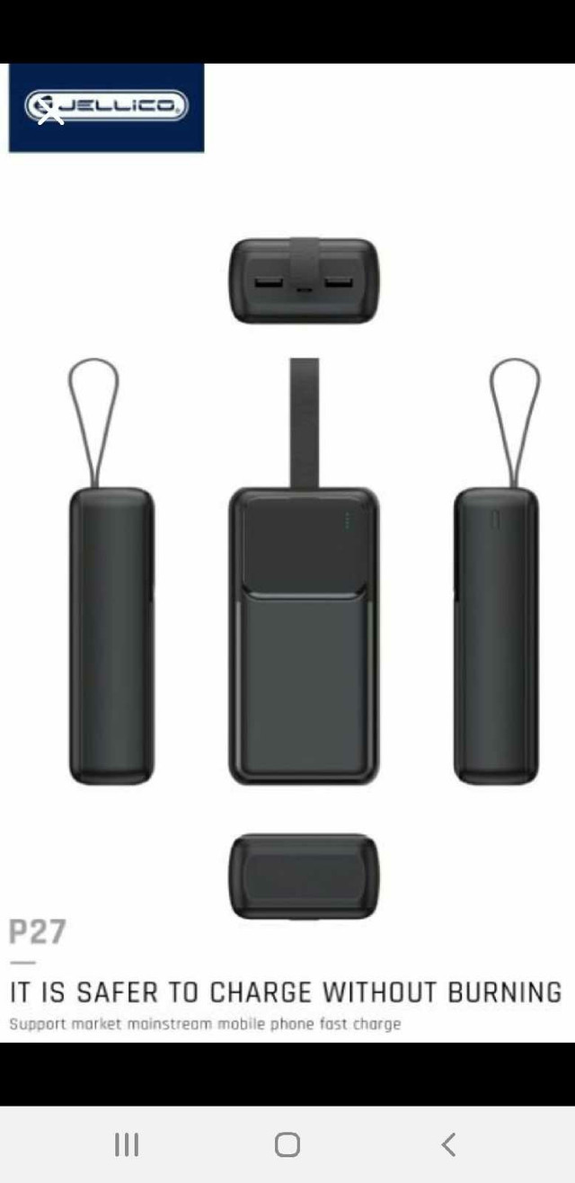 JELLICO P27 30000MAH POWERBANK - photo 3