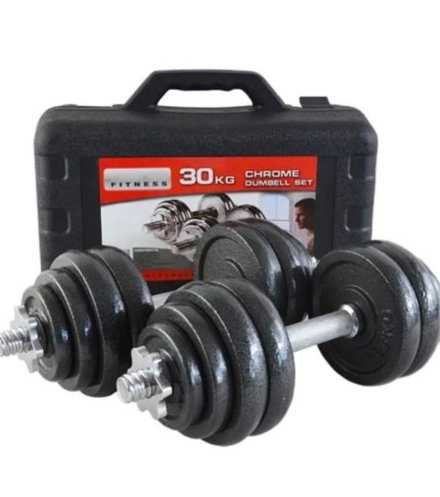 66.139 LBs/30KG Adjustable Steel Dumbbell