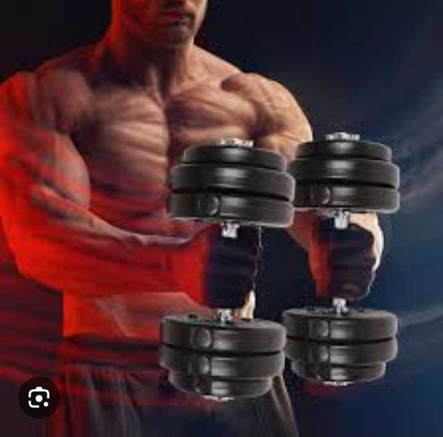 66.139 LBs/30KG Adjustable Steel Dumbbell - photo 2