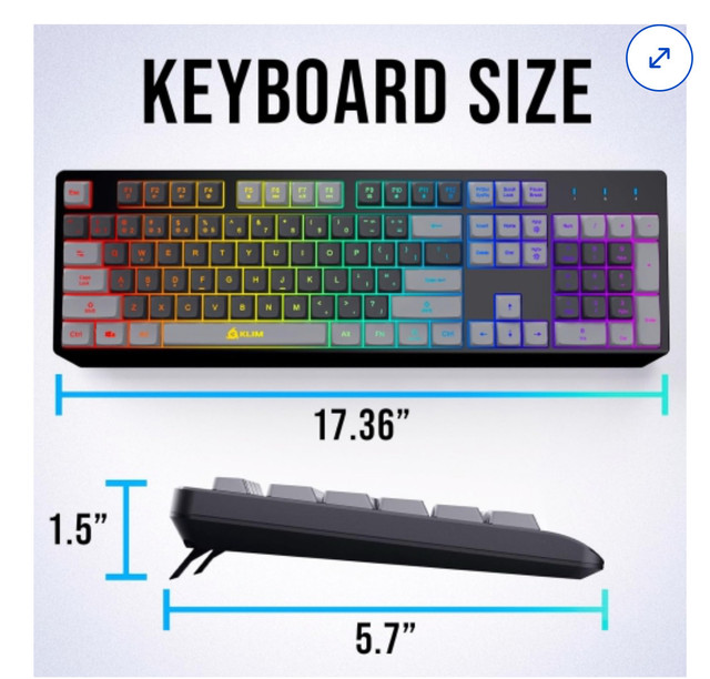 KLIM Wireless Keyboard - photo 4
