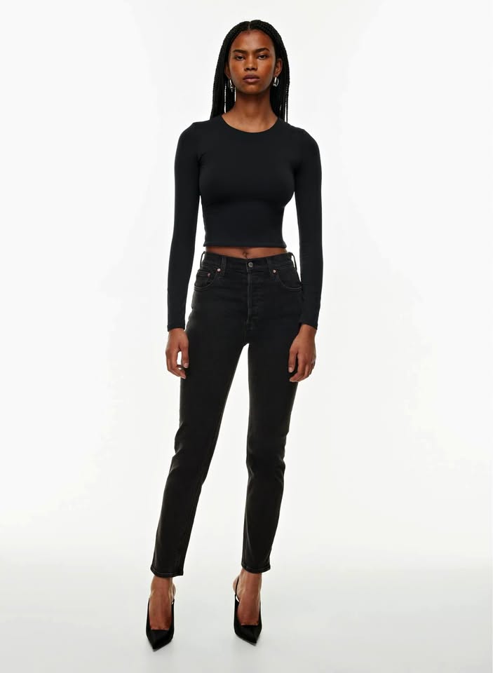 Denim Forum Yoko High Rise Slim Jeans