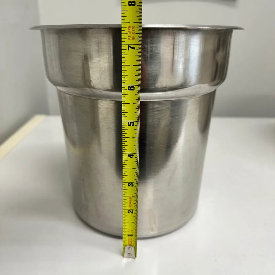 Winco Inset Pan(2)& Lid(3) image indicator(4)