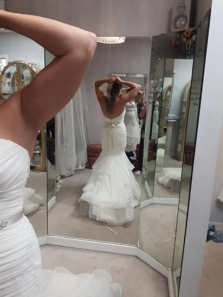 Mikaella Bridal Size 14 Wedding Dress image indicator(2)