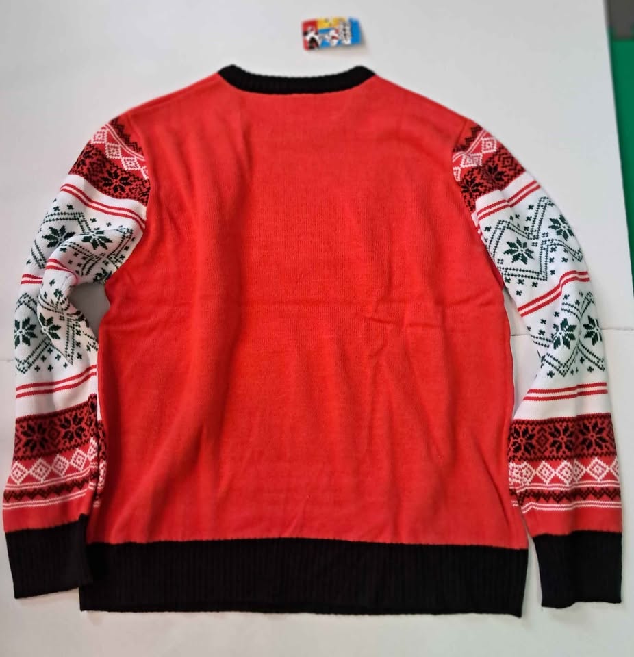 Ugly christmas sweater bugs bunny looney tunes size XL extra lag - photo 2