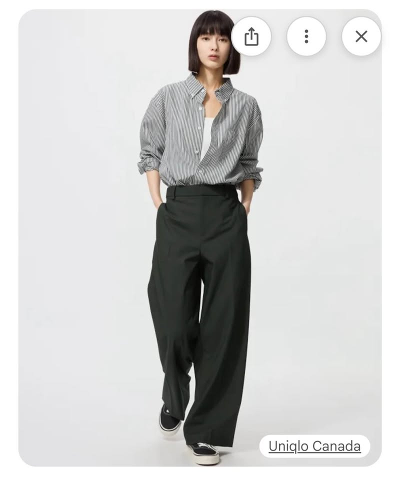 Uniqlo Smart Wide Leg Trouser