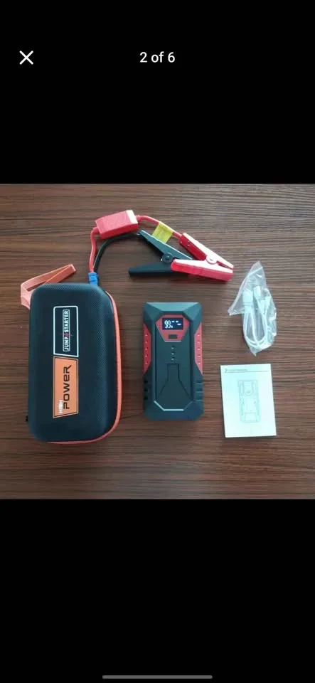 Brand New Portable Car Jump Starter/Battery Boster image indicator(2)