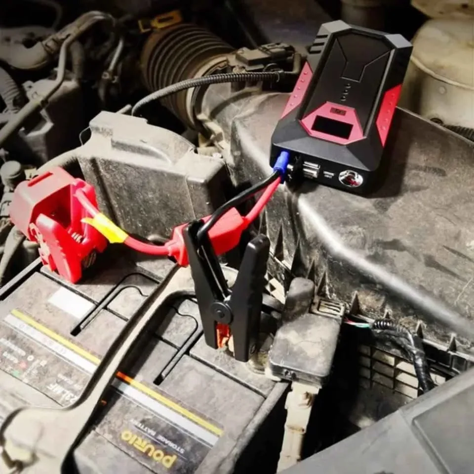 Brand New Portable Car Jump Starter/Battery Boster image indicator(3)