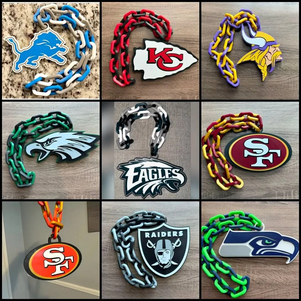 Custom Football Superbowl Team Sports Chains