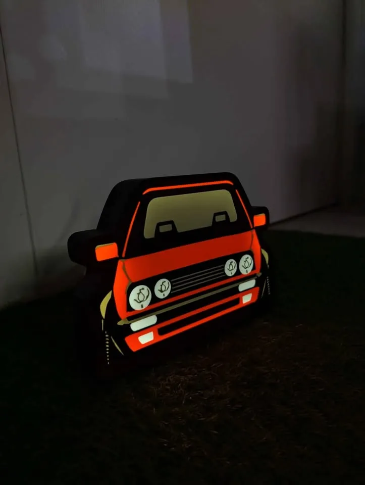 Volkswagen Golf MK2 LED Lightbox image indicator(2)