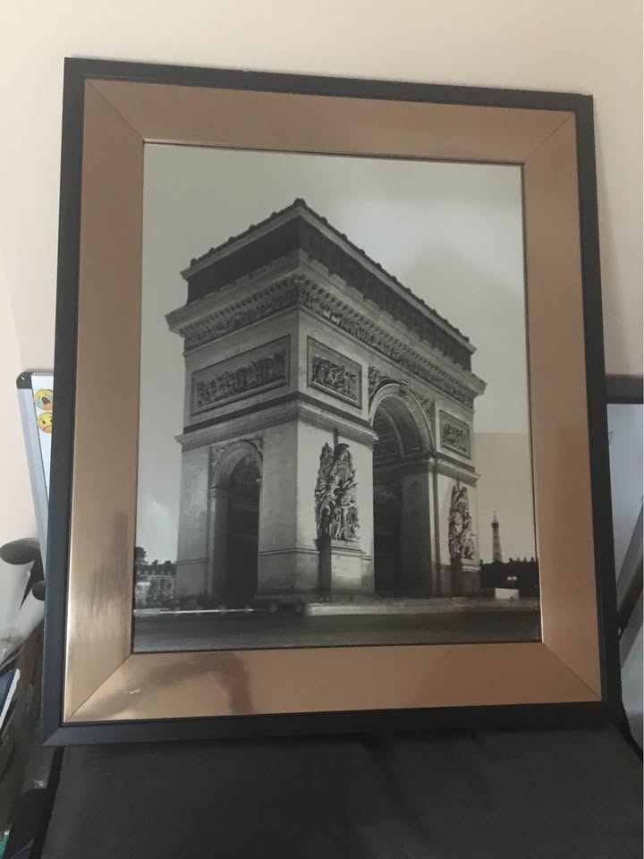 Framed Picture Art - Arc De Triomphe - Paris