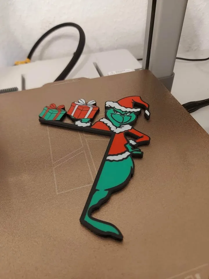 Door Corner Frame Grinch with Gifts Left Right image indicator(3)