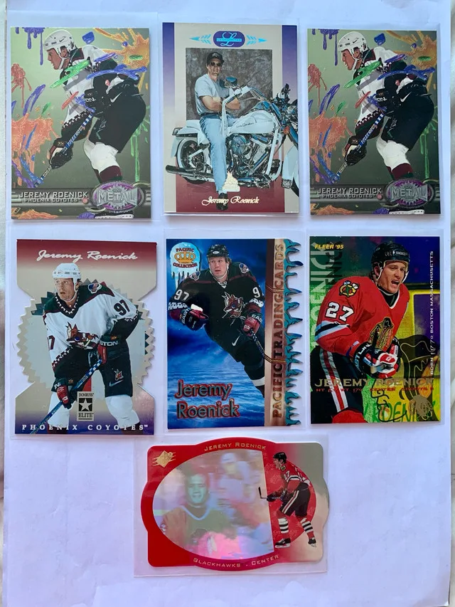 25 Jeremy Roenick NHL Cards thumbnail